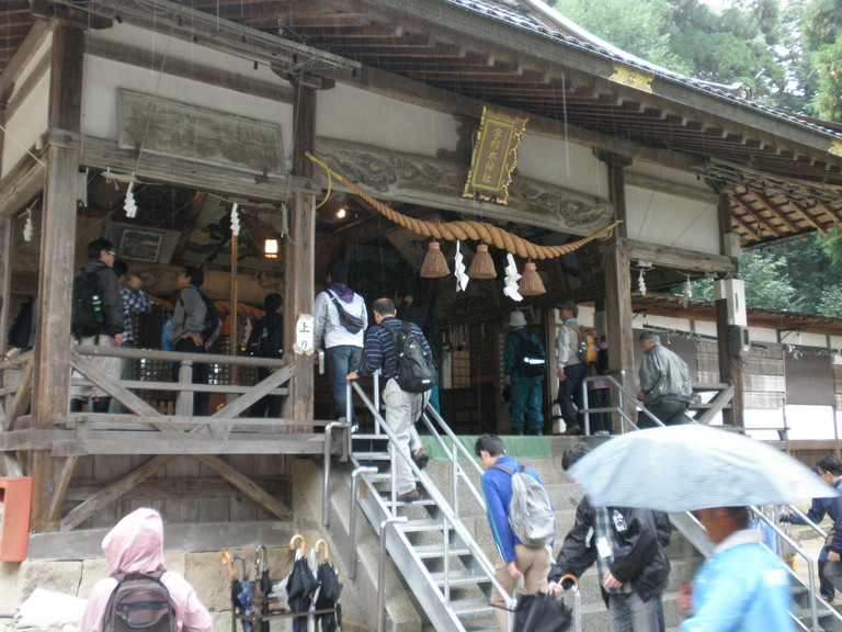 宇那木神社見学